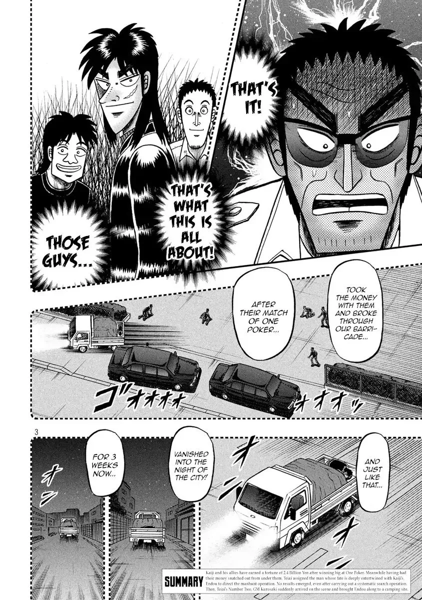 Kaiji Series - 6Th Part: Tobaku Datenroku Kaiji: 24Oku Dasshutsu Hen - Page 3