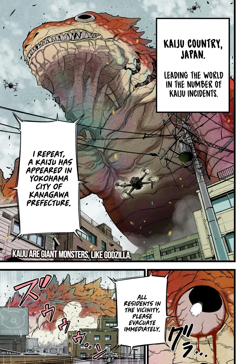 Kaiju No. 8 Chapter 1 page 3 - MangaNato