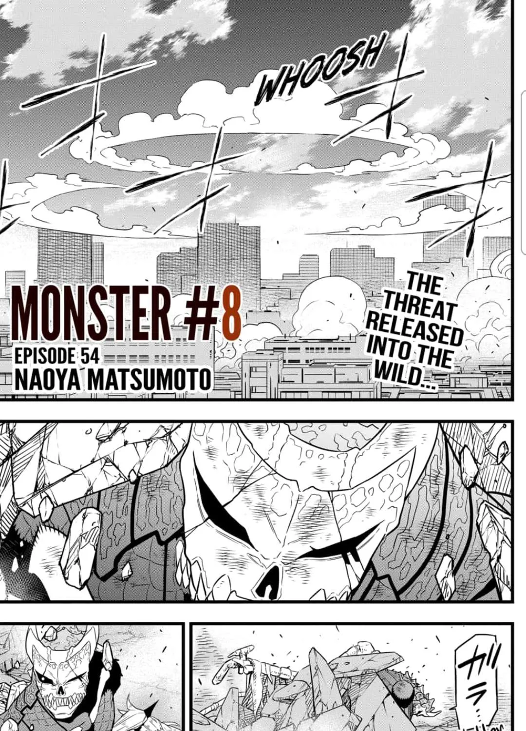 Kaiju No. 8 Chapter 54 page 1 - MangaNato