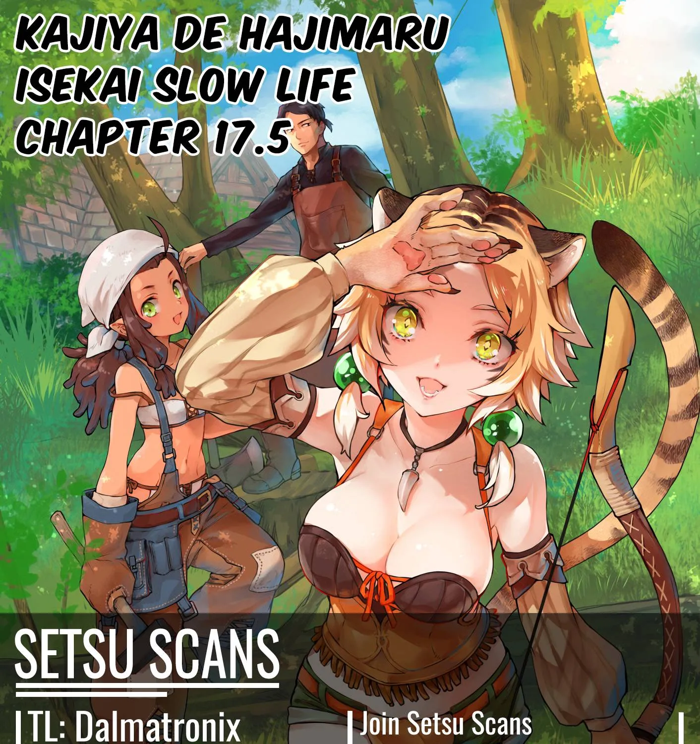 Kajiya De Hajimeru Isekai Slow Life Chapter 17.5 page 1 - MangaKakalot