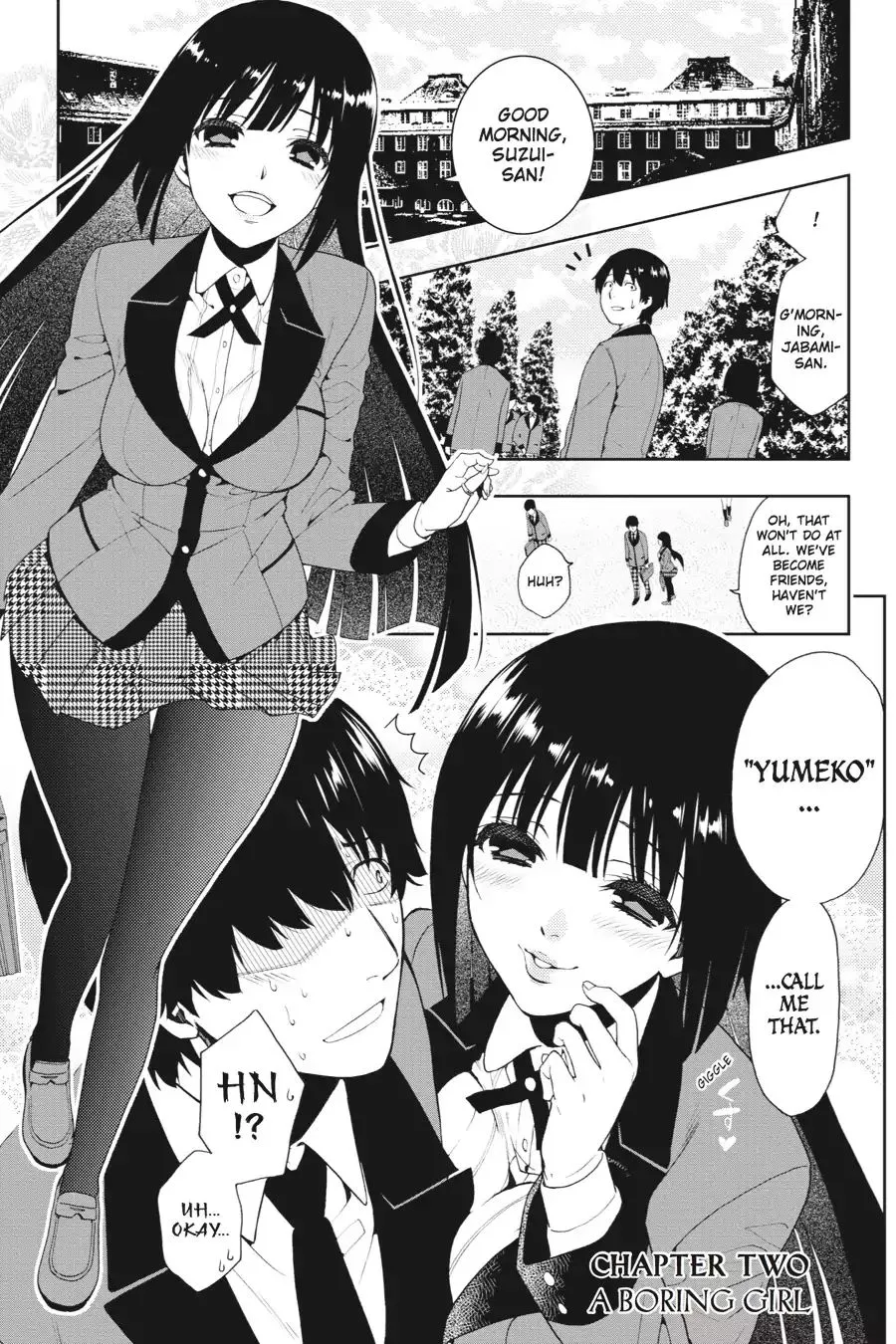 Kakegurui Chapter 2 page 1 - MangaNato