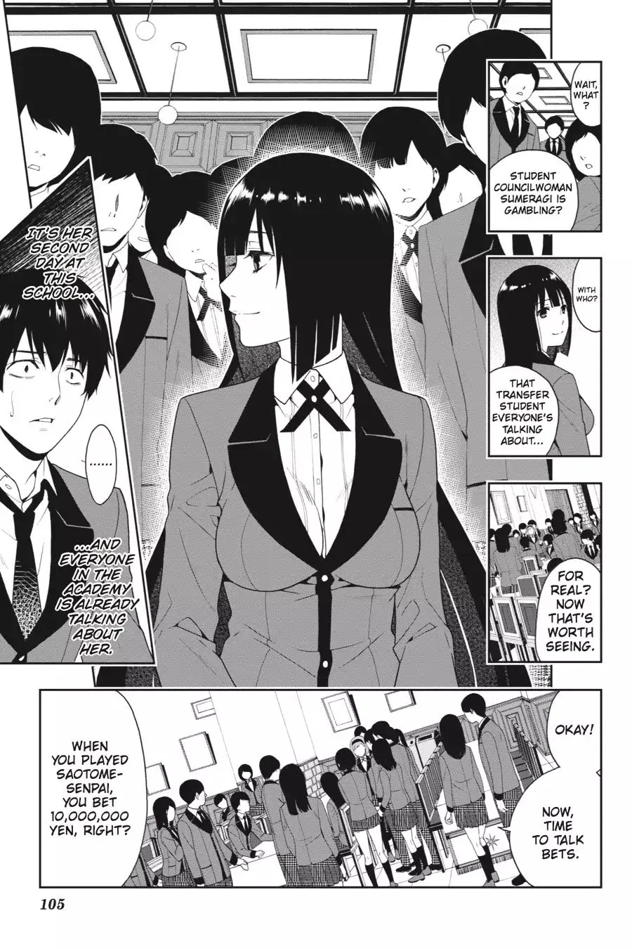 Kakegurui Chapter 2 page 19 - MangaNato