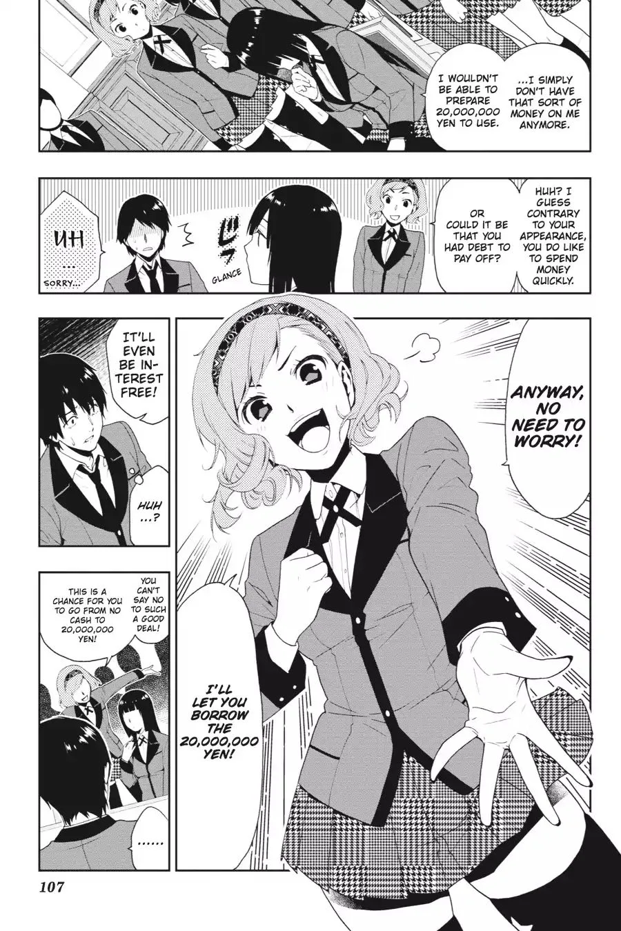 Kakegurui Chapter 2 page 21 - MangaNato