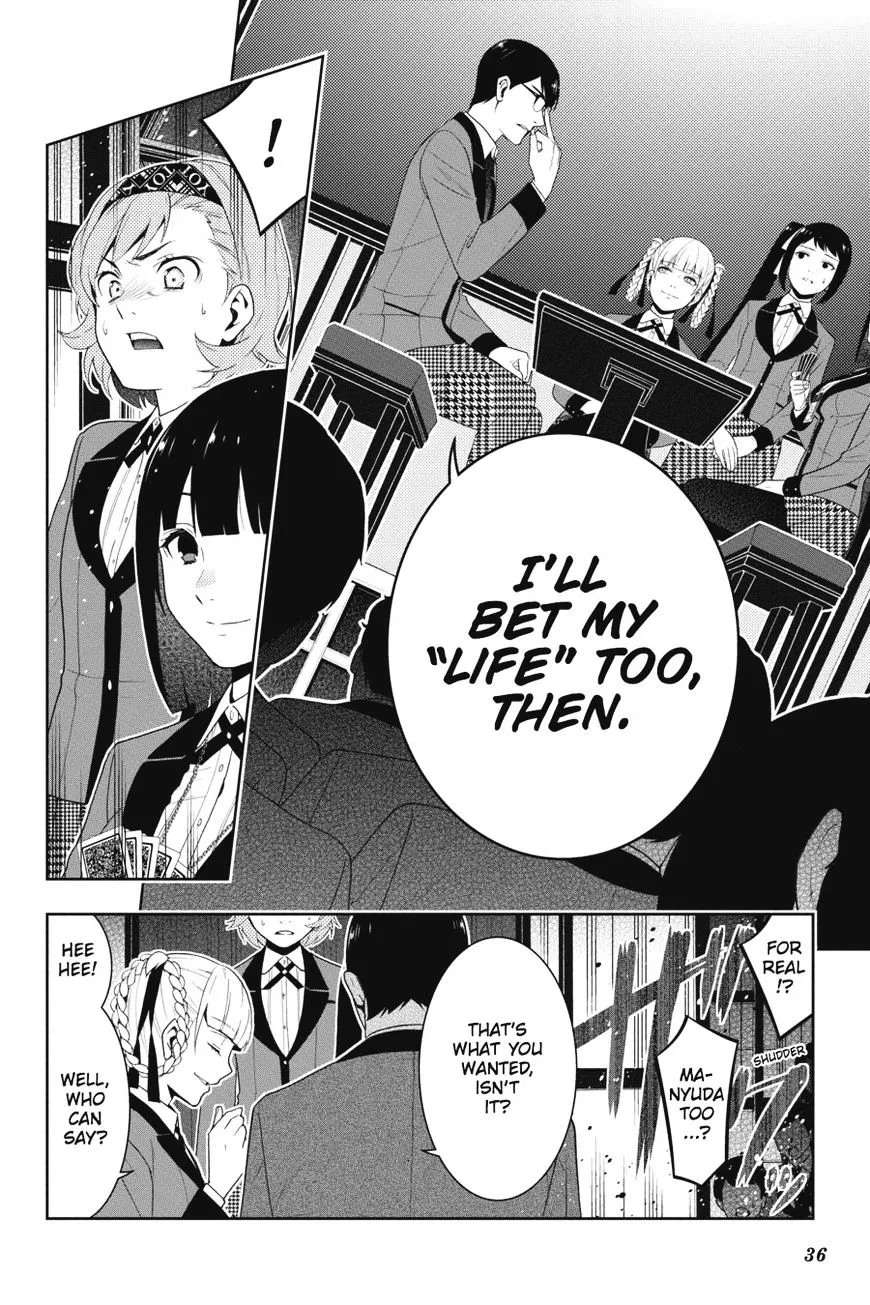 Kakegurui Chapter 26 page 36 - MangaNato