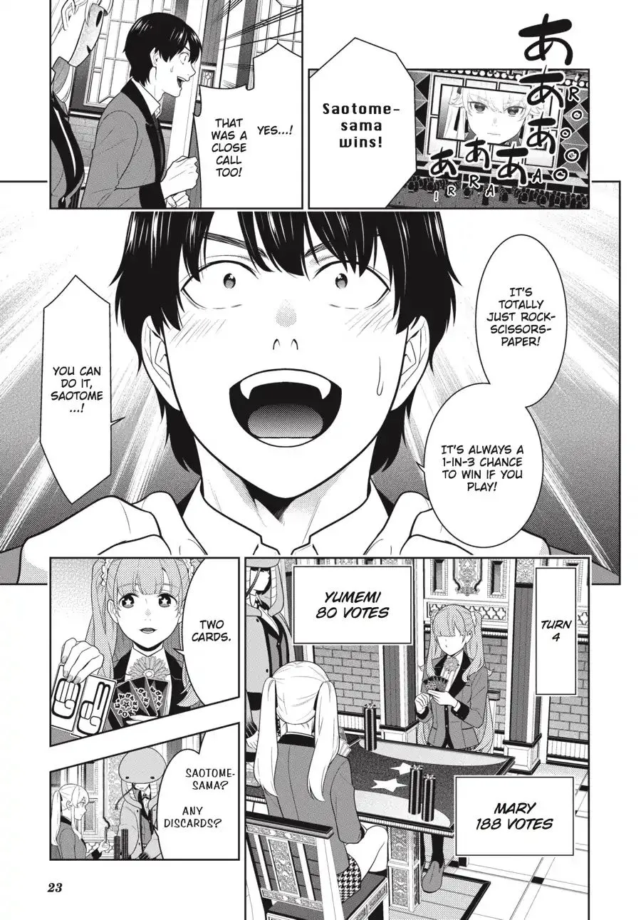 Kakegurui Chapter 66 page 23 - MangaNato