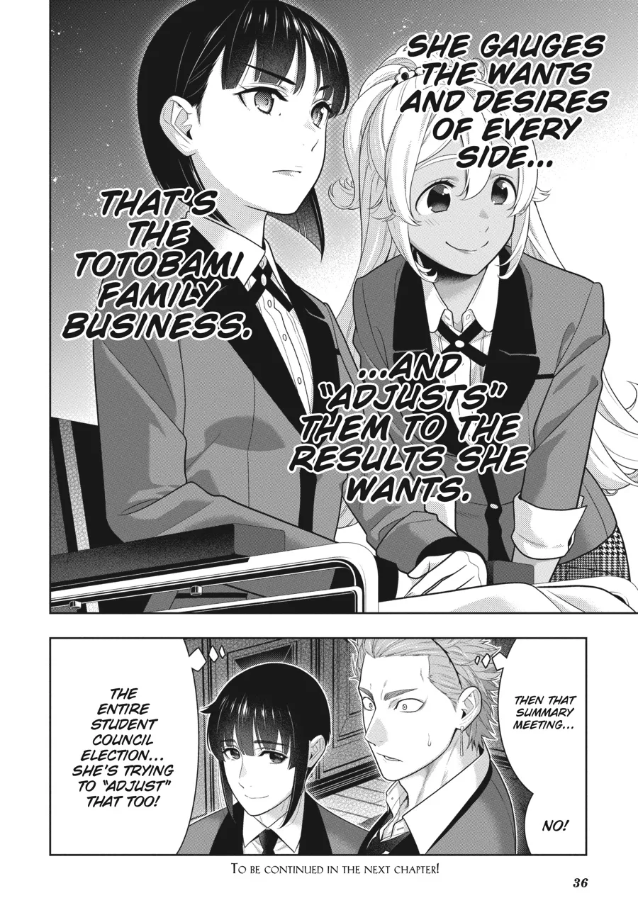 Kakegurui Chapter 72 page 37 - MangaNato