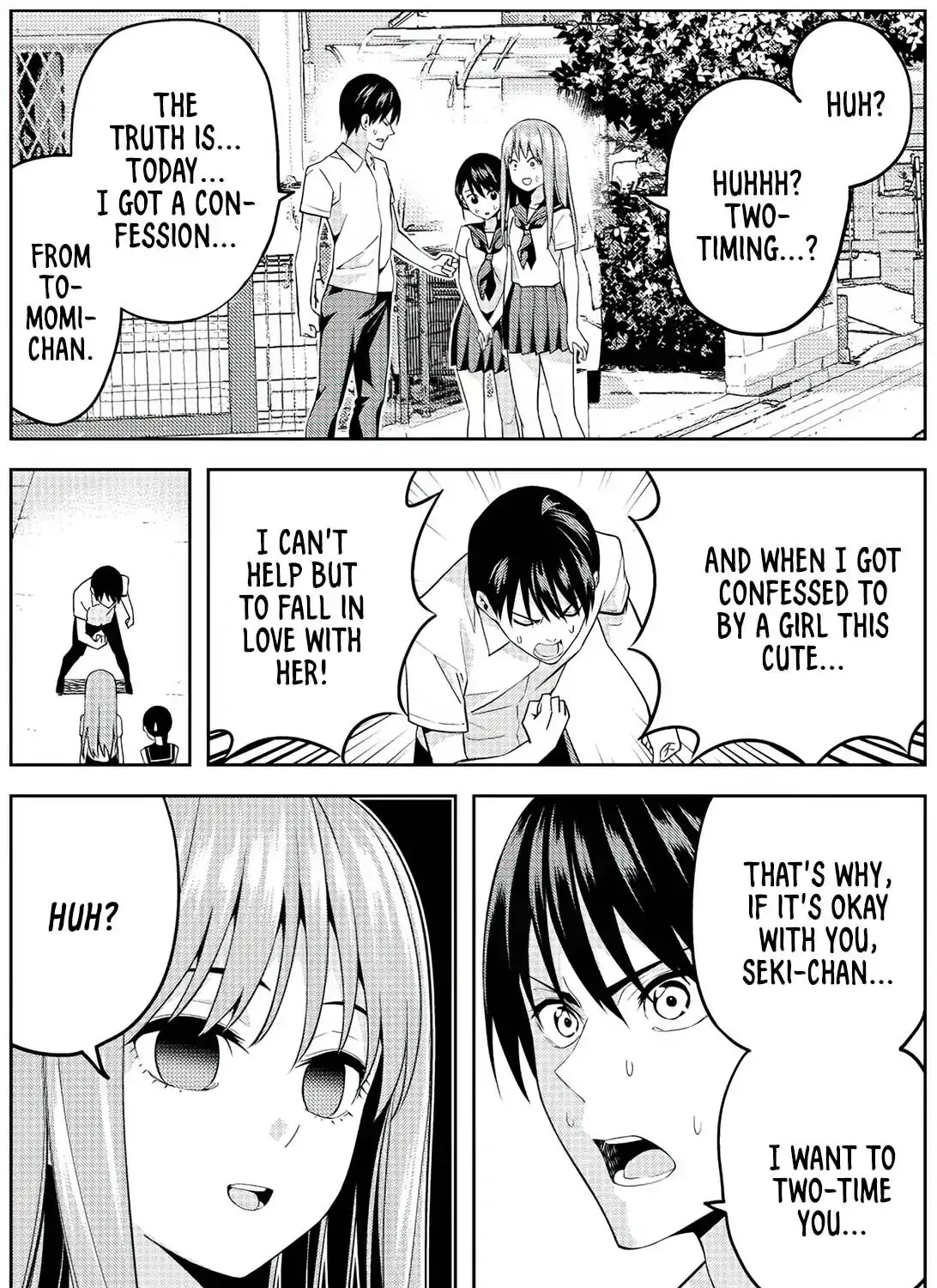 Kanojo ga Iru no ni, Betsu no Onnanoko ni Kokuhaku Sareta Chapter 3 page 1 - MangaKakalot