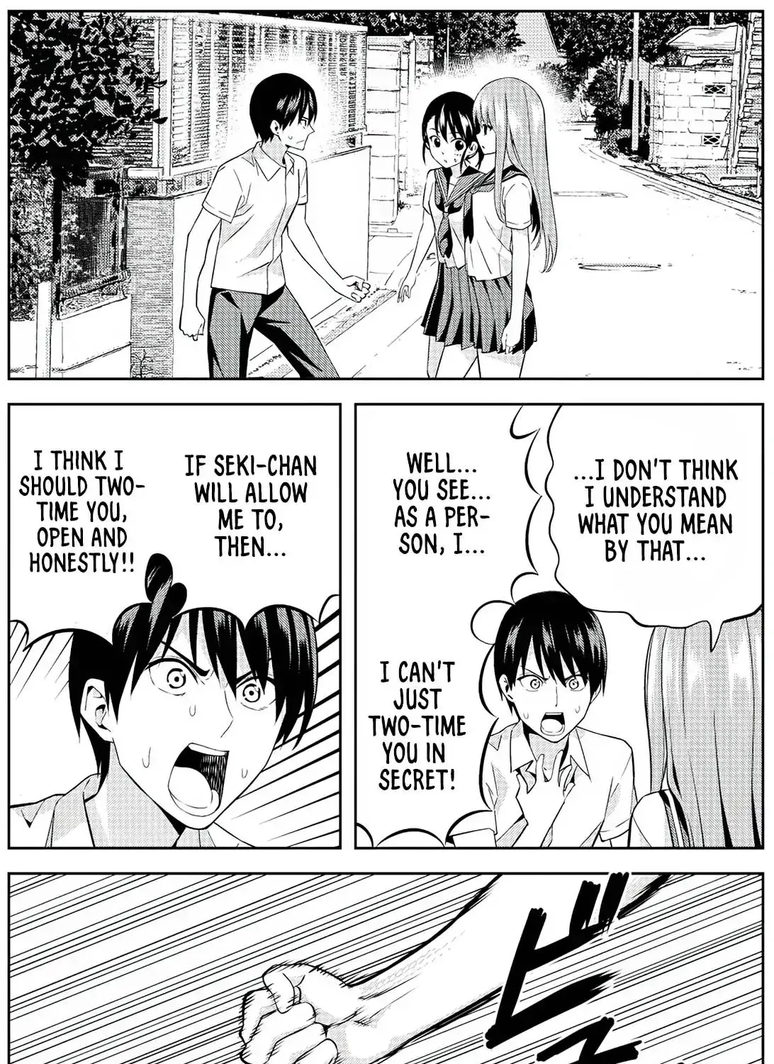 Kanojo ga Iru no ni, Betsu no Onnanoko ni Kokuhaku Sareta Chapter 3 page 3 - MangaKakalot