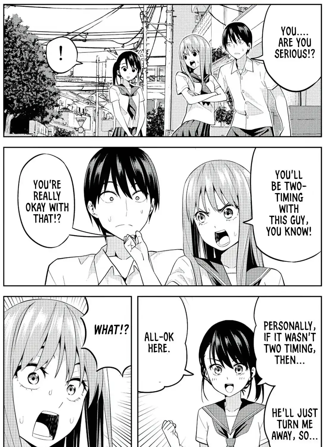 Kanojo ga Iru no ni, Betsu no Onnanoko ni Kokuhaku Sareta Chapter 4 page 1 - MangaKakalot