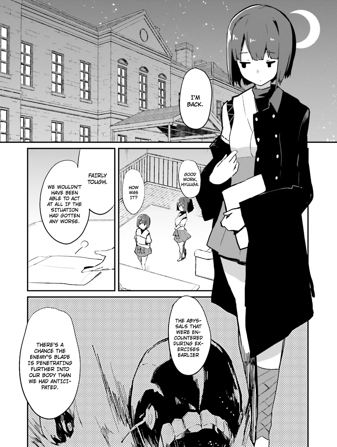 Kantai Collection -Kancolle- Suiheisen No, Fumizuki Chapter 12 page 37 - MangaNato