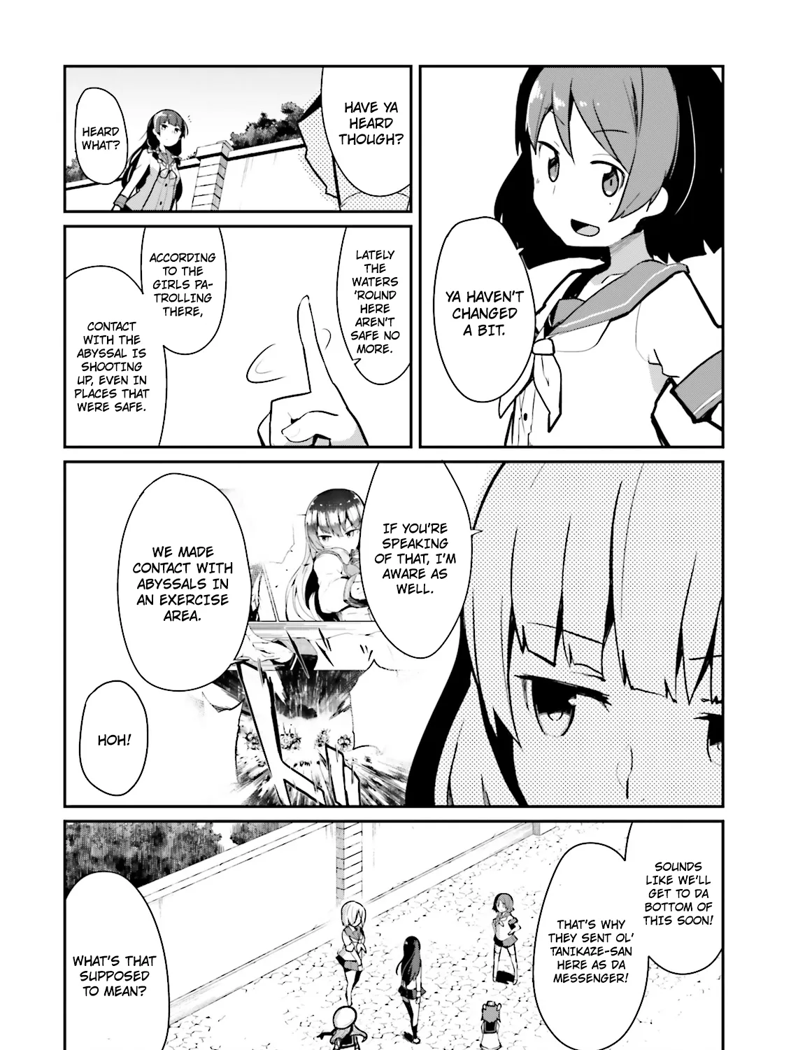 Kantai Collection -Kancolle- Suiheisen No, Fumizuki Chapter 13 page 21 - MangaNato