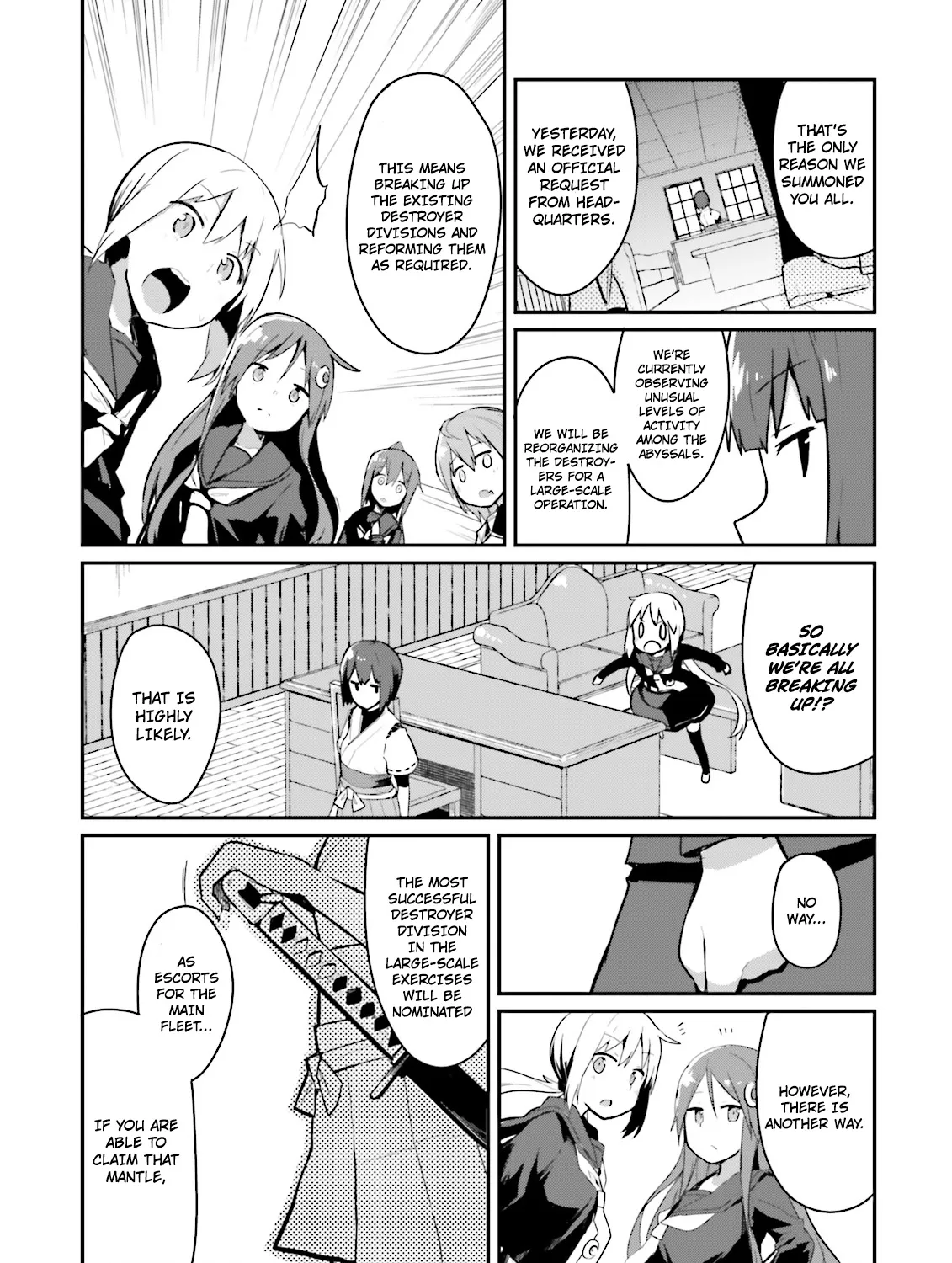 Kantai Collection -Kancolle- Suiheisen No, Fumizuki Chapter 13 page 27 - MangaNato