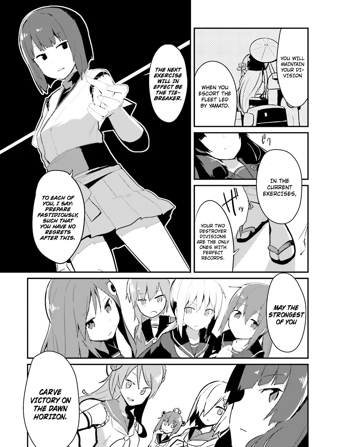 Kantai Collection -Kancolle- Suiheisen No, Fumizuki Chapter 13 page 29 - MangaNato