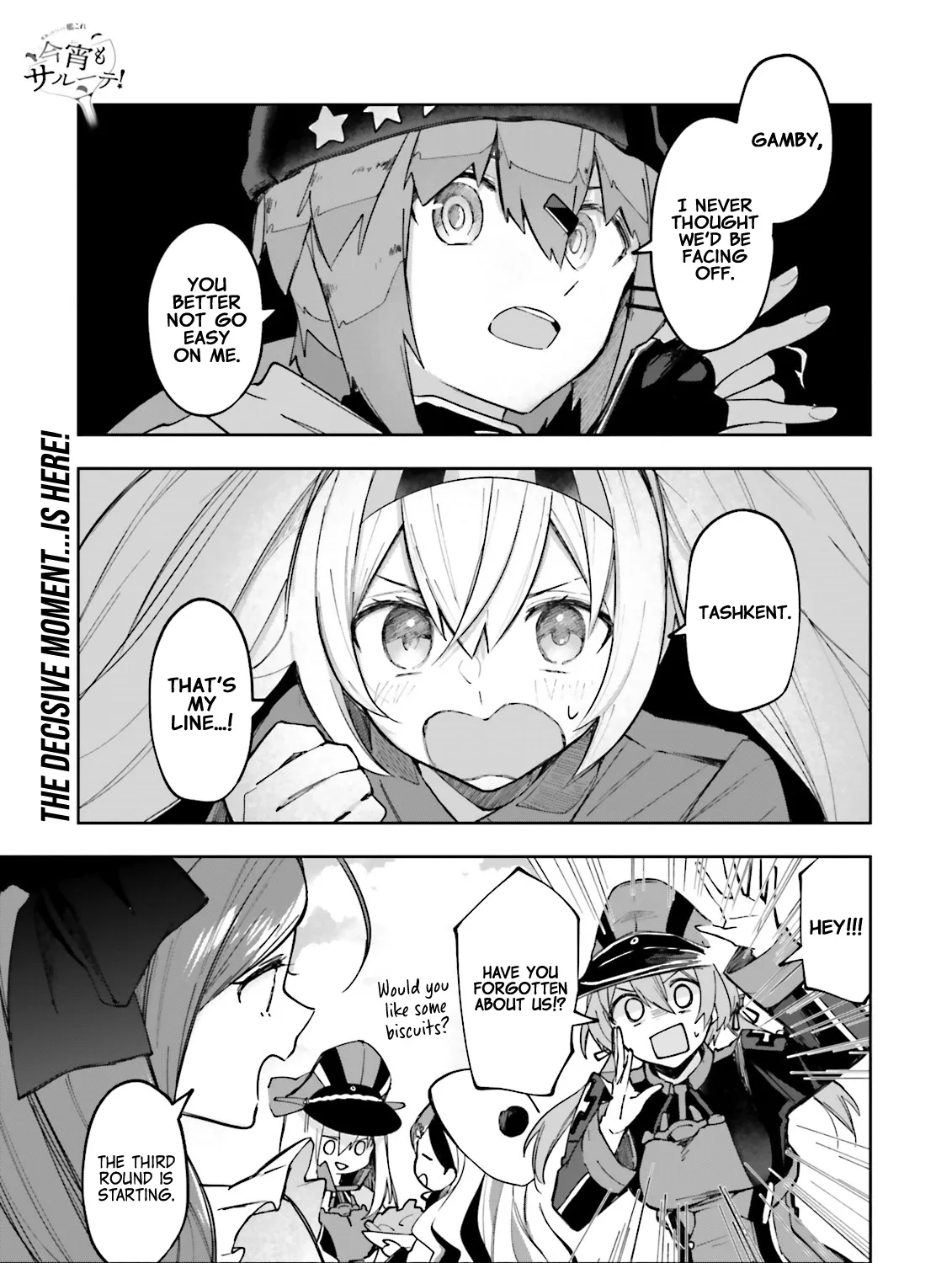 Kantai Collection -KanColle- Tonight, Another "Salute"! Chapter 23 page 1 - MangaNato