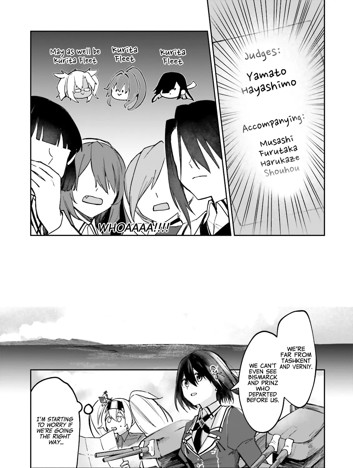 Kantai Collection -KanColle- Tonight, Another "Salute"! Chapter 23 page 11 - MangaNato