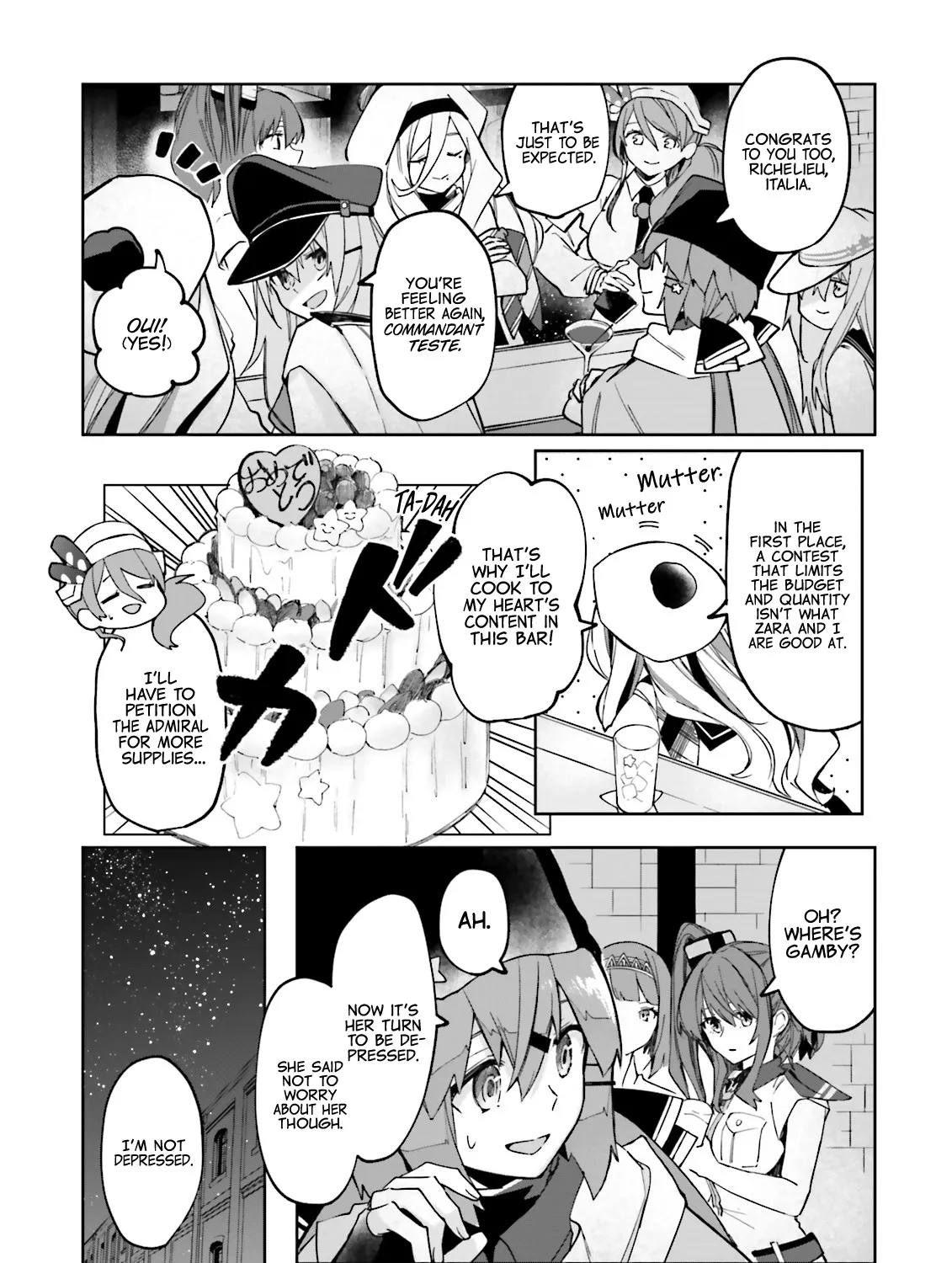 Kantai Collection -KanColle- Tonight, Another "Salute"! Chapter 23 page 45 - MangaNato