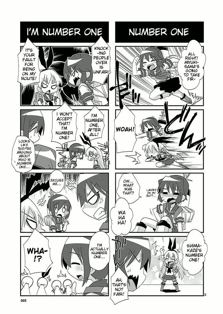 Kantai Collection - Kankore - 4-koma Comic - Fubuki, Ganbarimasu! - Page 4