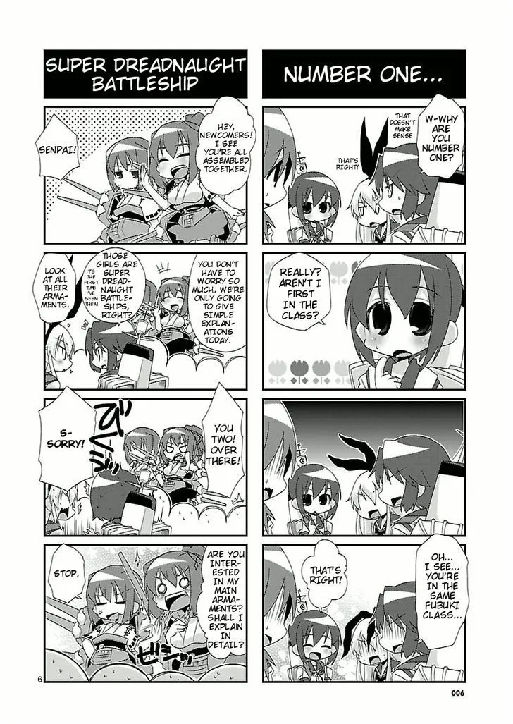 Kantai Collection - Kankore - 4-koma Comic - Fubuki, Ganbarimasu! - Page 5