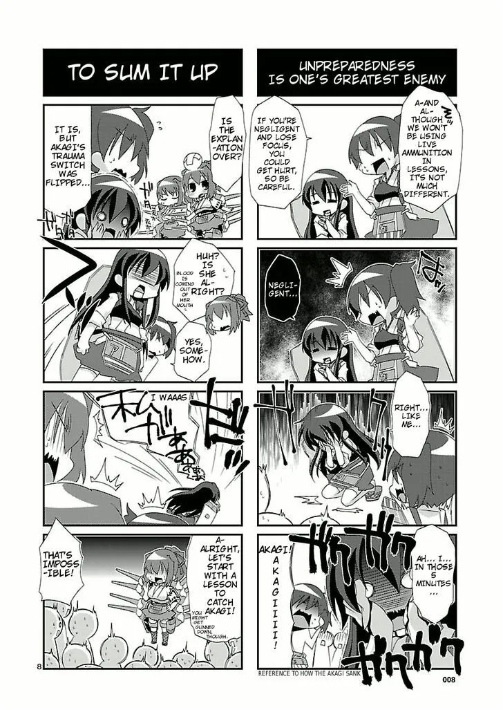 Kantai Collection - Kankore - 4-koma Comic - Fubuki, Ganbarimasu! - Page 7