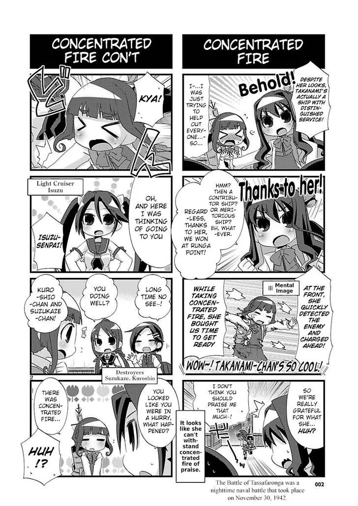 Kantai Collection - Kankore - 4-koma Comic - Fubuki, Ganbarimasu! - Page 1