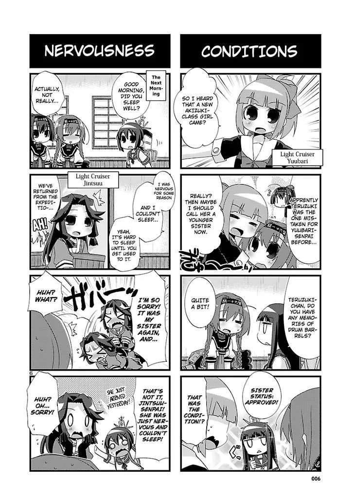 Kantai Collection - Kankore - 4-koma Comic - Fubuki, Ganbarimasu! - Page 5