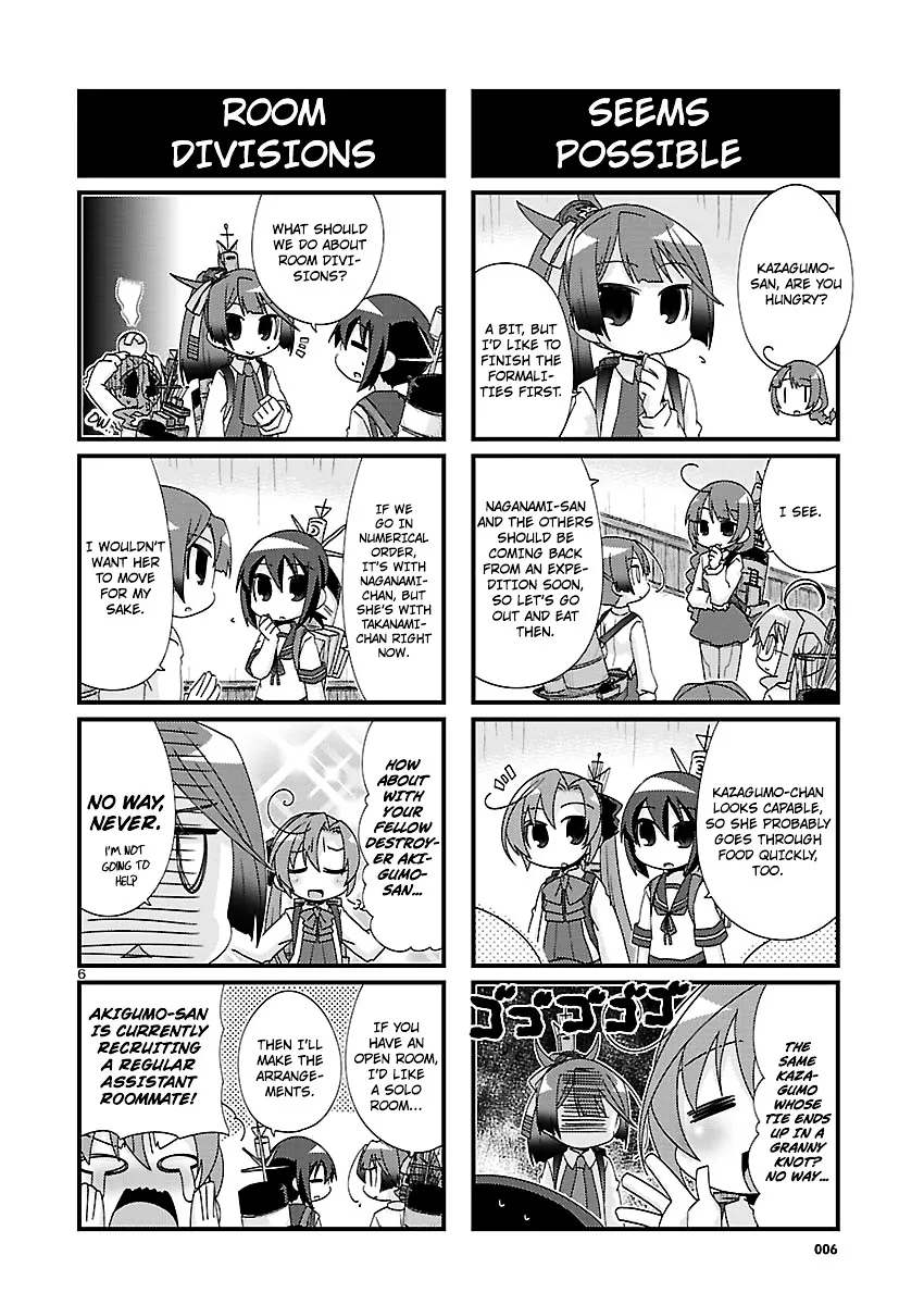 Kantai Collection - Kankore - 4-koma Comic - Fubuki, Ganbarimasu! - Page 5