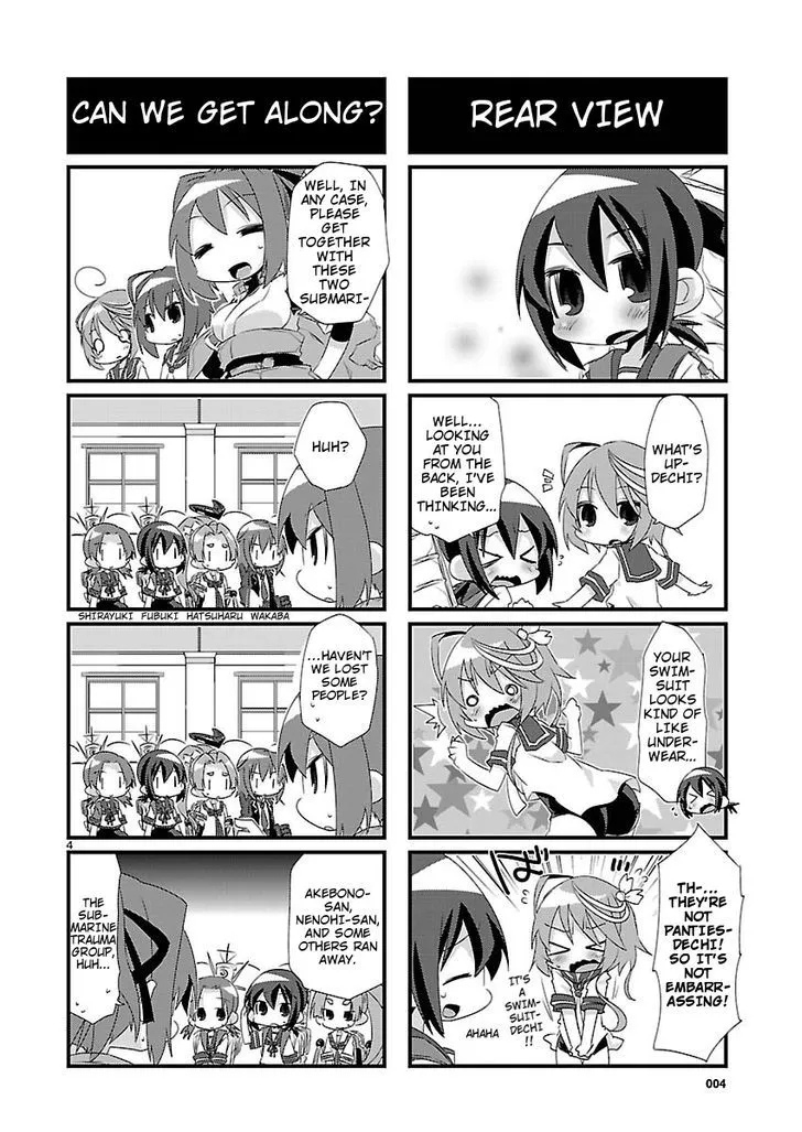 Kantai Collection - Kankore - 4-koma Comic - Fubuki, Ganbarimasu! - Page 3