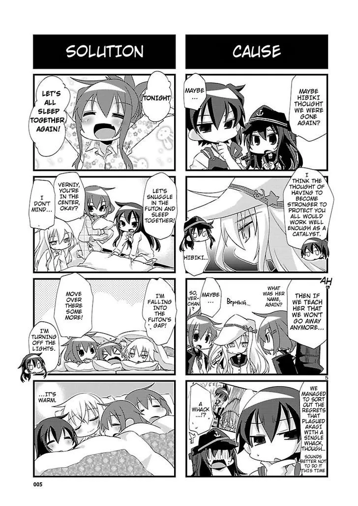 Kantai Collection - Kankore - 4-koma Comic - Fubuki, Ganbarimasu! - Page 4