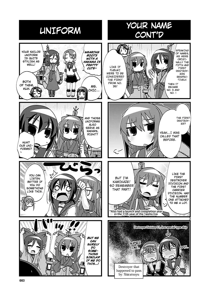 Kantai Collection - Kankore - 4-koma Comic - Fubuki, Ganbarimasu! - Page 2