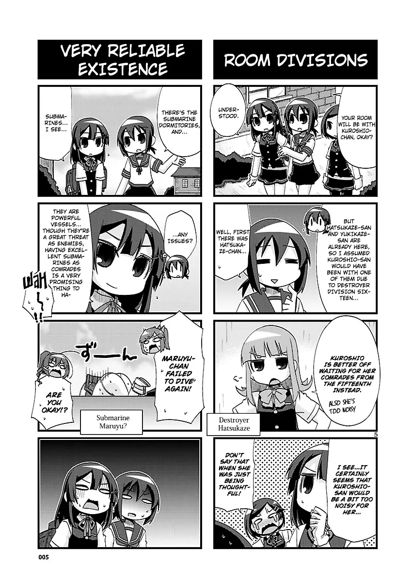 Kantai Collection - Kankore - 4-koma Comic - Fubuki, Ganbarimasu! - Page 4