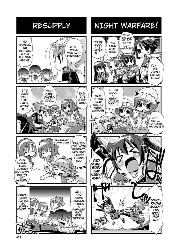 Kantai Collection - Kankore - 4-koma Comic - Fubuki, Ganbarimasu! - Page 4