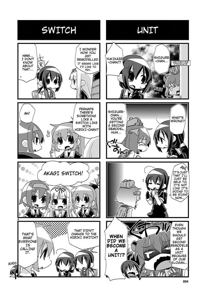 Kantai Collection - Kankore - 4-koma Comic - Fubuki, Ganbarimasu! - Page 3