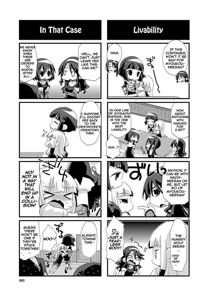 Kantai Collection - Kankore - 4-koma Comic - Fubuki, Ganbarimasu! - Page 2