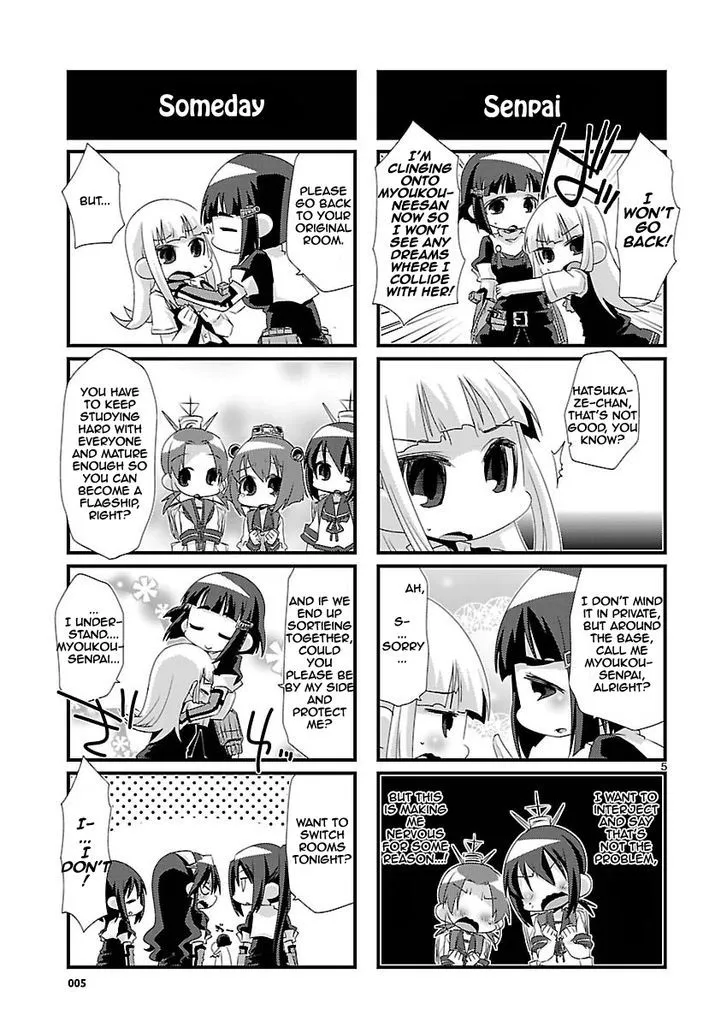 Kantai Collection - Kankore - 4-koma Comic - Fubuki, Ganbarimasu! - Page 4