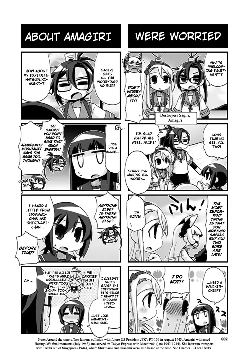 Kantai Collection - Kankore - 4-koma Comic - Fubuki, Ganbarimasu! - Page 1