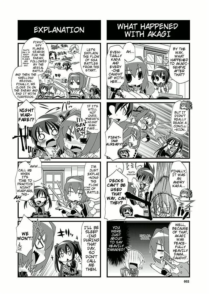 Kantai Collection - Kankore - 4-koma Comic - Fubuki, Ganbarimasu! - Page 1