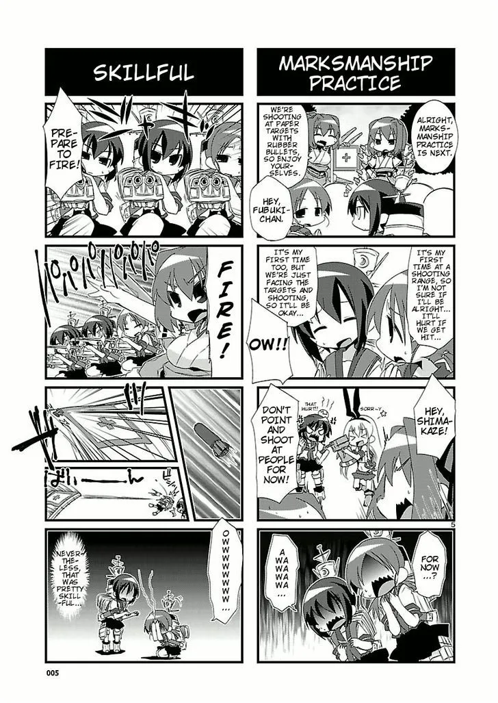 Kantai Collection - Kankore - 4-koma Comic - Fubuki, Ganbarimasu! - Page 4