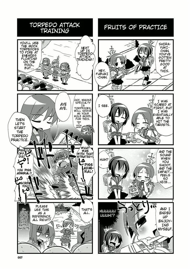 Kantai Collection - Kankore - 4-koma Comic - Fubuki, Ganbarimasu! - Page 6