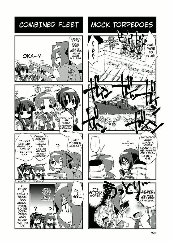 Kantai Collection - Kankore - 4-koma Comic - Fubuki, Ganbarimasu! - Page 7