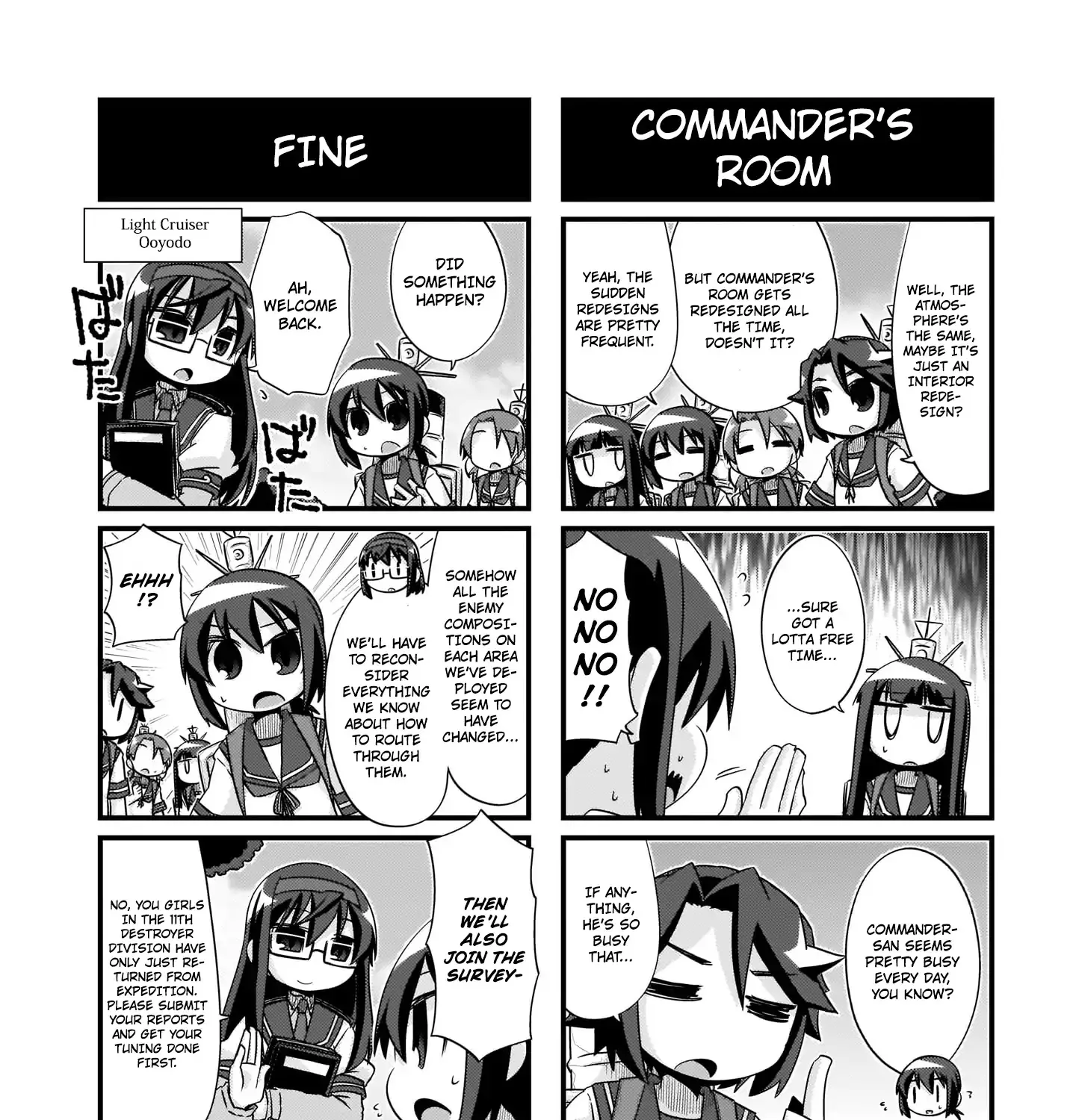 Kantai Collection - Kankore - 4-koma Comic - Fubuki, Ganbarimasu! - Page 2