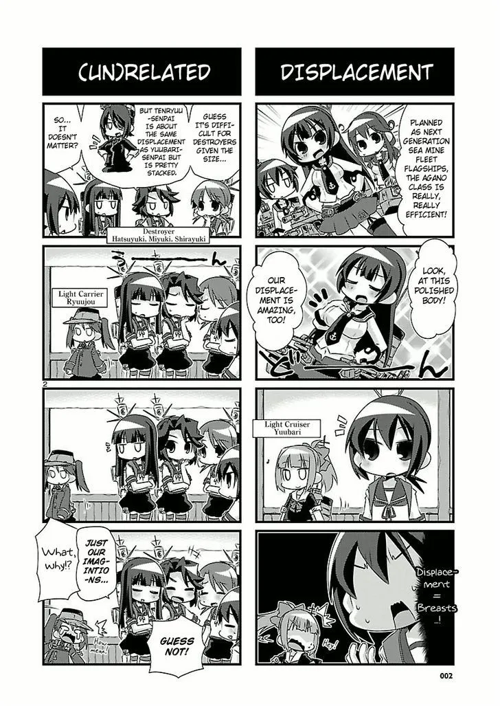 Kantai Collection - Kankore - 4-koma Comic - Fubuki, Ganbarimasu! - Page 1