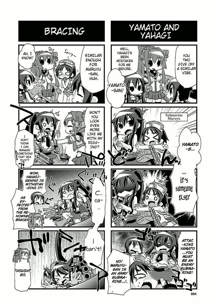 Kantai Collection - Kankore - 4-koma Comic - Fubuki, Ganbarimasu! - Page 3