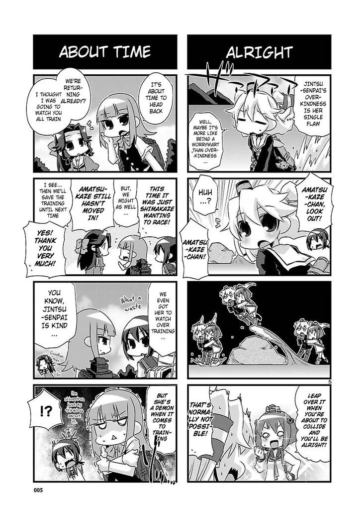 Kantai Collection - Kankore - 4-koma Comic - Fubuki, Ganbarimasu! - Page 4