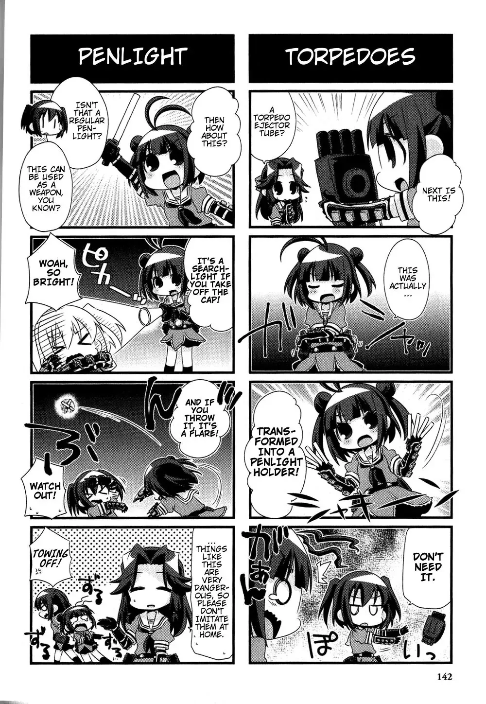 Kantai Collection - Kankore - 4-koma Comic - Fubuki, Ganbarimasu! - Page 8