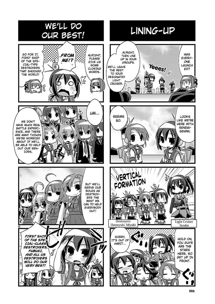 Kantai Collection - Kankore - 4-koma Comic - Fubuki, Ganbarimasu! - Page 5