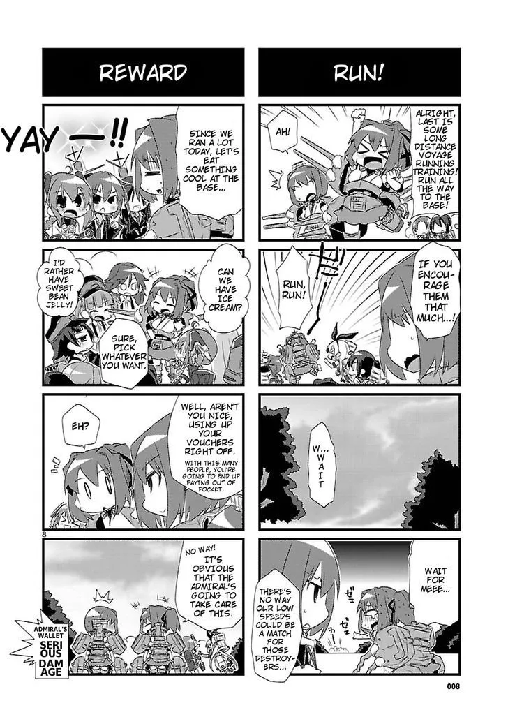 Kantai Collection - Kankore - 4-koma Comic - Fubuki, Ganbarimasu! - Page 7