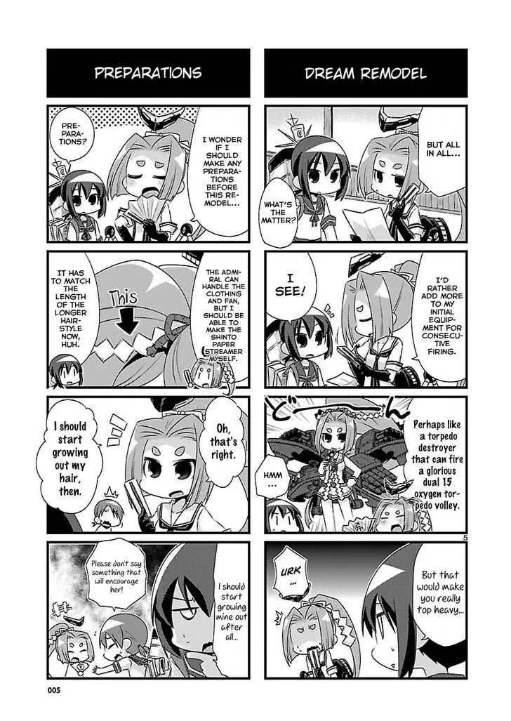 Kantai Collection - Kankore - 4-koma Comic - Fubuki, Ganbarimasu! - Page 4