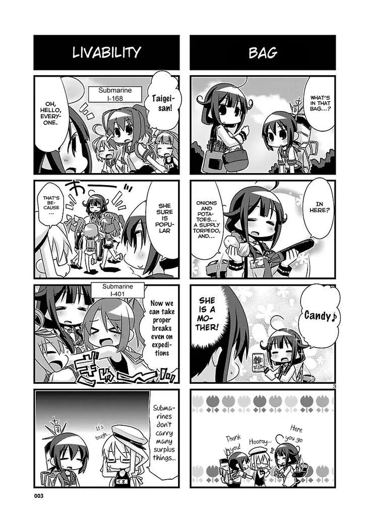 Kantai Collection - Kankore - 4-koma Comic - Fubuki, Ganbarimasu! - Page 2