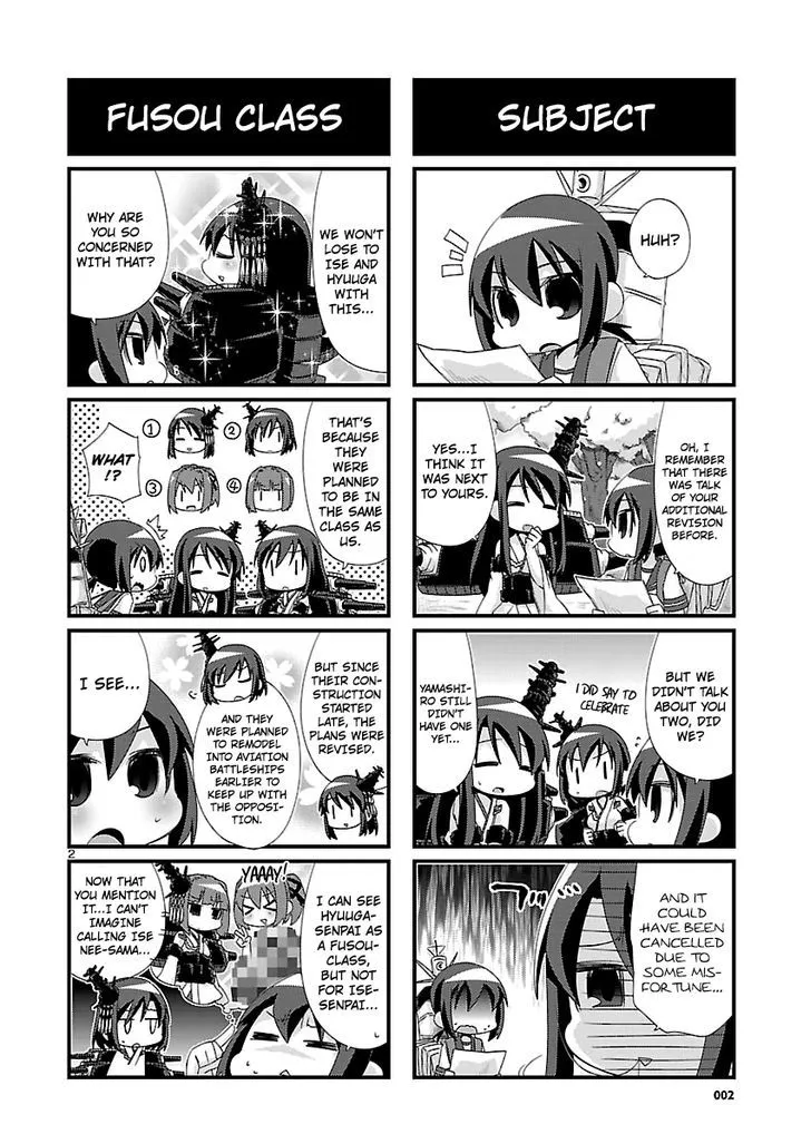 Kantai Collection - Kankore - 4-koma Comic - Fubuki, Ganbarimasu! - Page 1