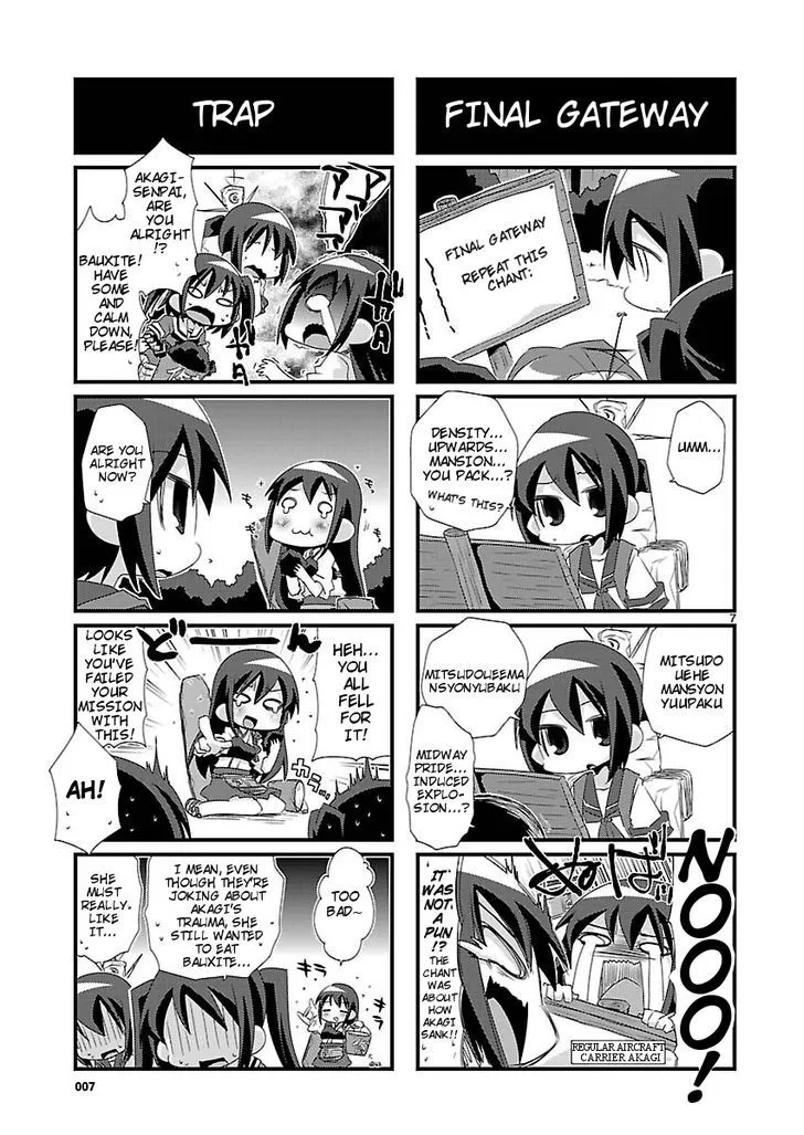 Kantai Collection - Kankore - 4-koma Comic - Fubuki, Ganbarimasu! - Page 6